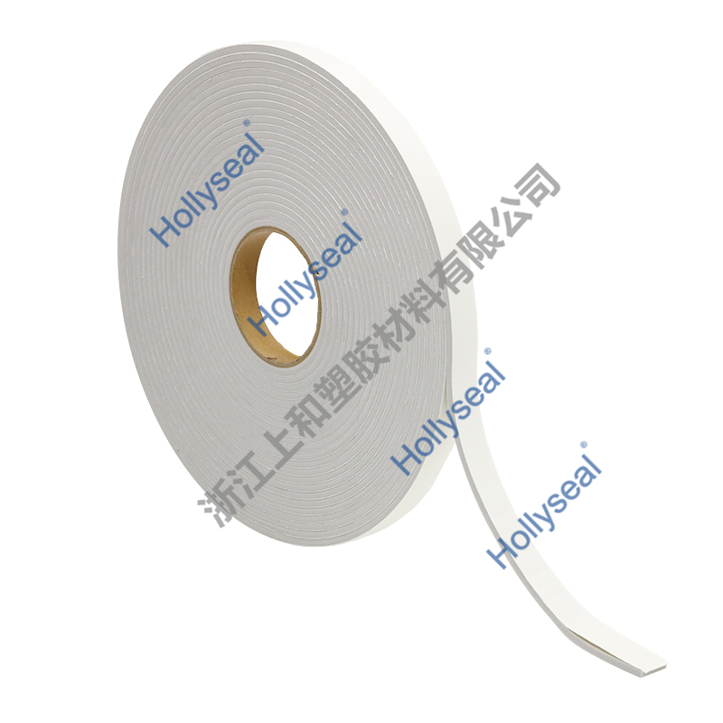 Hollyseal?閉孔水箱密封用PVC泡棉膠帶 厚度1mm~25mm，密度110kg/m3~500kg/ m3