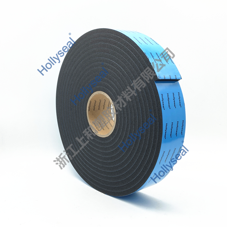 Hollyseal?雙面帶膠閉孔藍(lán)膜硬質(zhì)PVC泡棉玻璃膠帶 厚度1mm~25mm