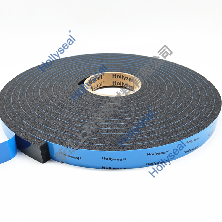 Hollyseal?雙面PVC玻璃幕墻泡棉膠帶 厚度1mm~25mm，密度110kg/m3~500kg/ m3
